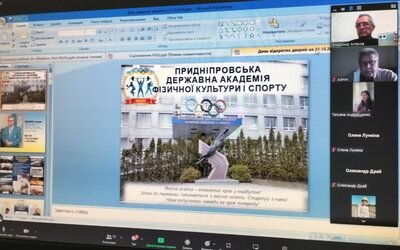 Профорієнтаційний захід кафедри водних видів спорту ПДАФКіС в Дніпровській академії неперервної освіти