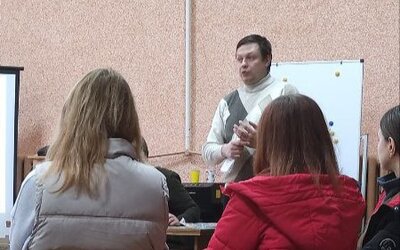 Зустріч представників кафедри електрометалургії ім. М.І. Гасика з учнями ліцеїв №1 та №9 міста П’ятихатки