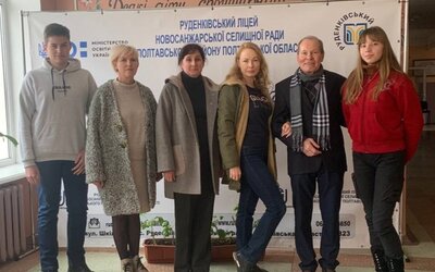 Профорієнтаційна робота кафедри ФКСтаЗ і факультету ХтаТХ в Руденківському ліцеї