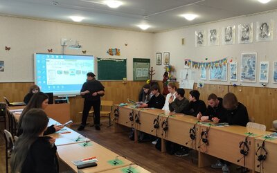 Зустріч викладачів кафедри економіки, менеджменту та підприємництва з учнями 11Б класу Новоолександрівського ліцею