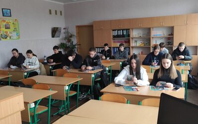 Зустріч викладачів кафедри економіки, менеджменту та підприємництва з учнями 11А класу Новоолександрівського ліцею