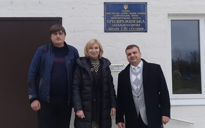 Зустріч викладачів кафедри XTKC та БМ з учнями Преображенського ліцею