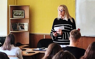 Зустріч викладачів кафедри економічної інформатики ФПКИ ДМетІ з випускниками Дніпровського ліцею №28 ДМР